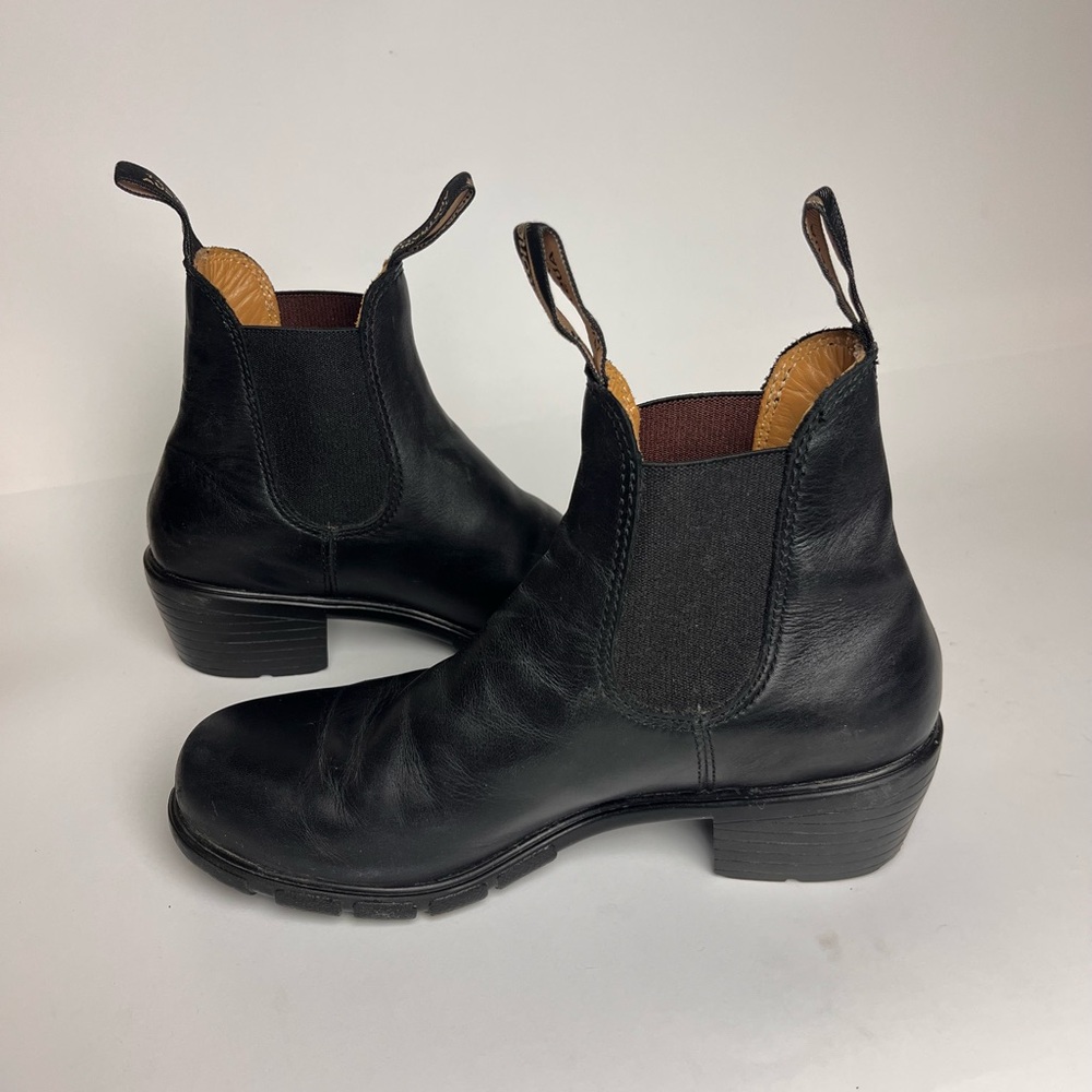 Blundstone Women's Black Heeled Boots Size 7.5